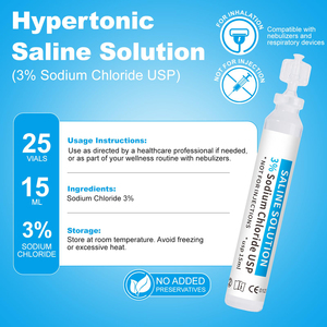 Biểu Tượng Tùy Chỉnh Mũi Thủy Lợi Sodium Chloride 3% Hypertonic Nước Muối Giải Pháp Cho Máy Phun Sương - Product Image 4