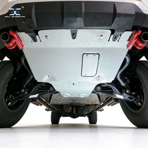 Kit carrosserie populaire à fixer par boulons, plaque de protection inférieure rouge/argent/noir 6,0 mm, plaque de protection lisse pour route, protection anti-pierres pour Tundra 14-21 - Product Image 2