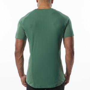 T-shirt à manches courtes pour homme de sport avec logo personnalisé, vêtements de mode, t-shirt pour homme, col rond, coton, t-shirt pour homme de haute qualité - Product Image 5