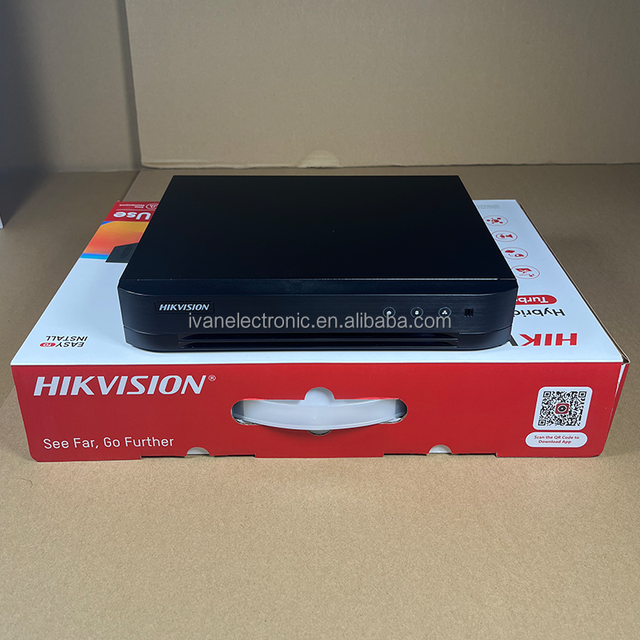 Brand New Original HIK IDS-7208HQHI-M1/XT 8CH 1080p Lite 1U H.265 DVR with /VGA Output and Motion Detection