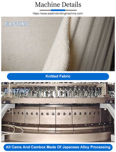 EASTINO-Máquina de tejer circular de felpa para Jersey individual - Product Image 6