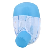 Pañales Desechables Orgánicos de Algodón con Hierbas para Bebés, con Cinta Mágica Antifugas, Suaves y Transpirables, Bajo MOQ, Muestra Gratis, Venta al Por Mayor