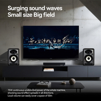 Système de haut-parleurs de monitoring professionnel Pure M5 avec boîtier métallique 50-100W pour studio, home cinéma, ordinateur et production musicale