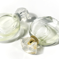 Bouteille de parfum de luxe transparente conteneur cosmétique 30ml 50ml 100ml atomiseur de pulvérisation bouteille de parfum vide