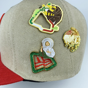 Spille per Cappelli in Metallo Messicano di Alta Qualità, Spille Classiche Personalizzate per Cappelli, Spille con Smalto Morbido e Cartellini - Product Image 3