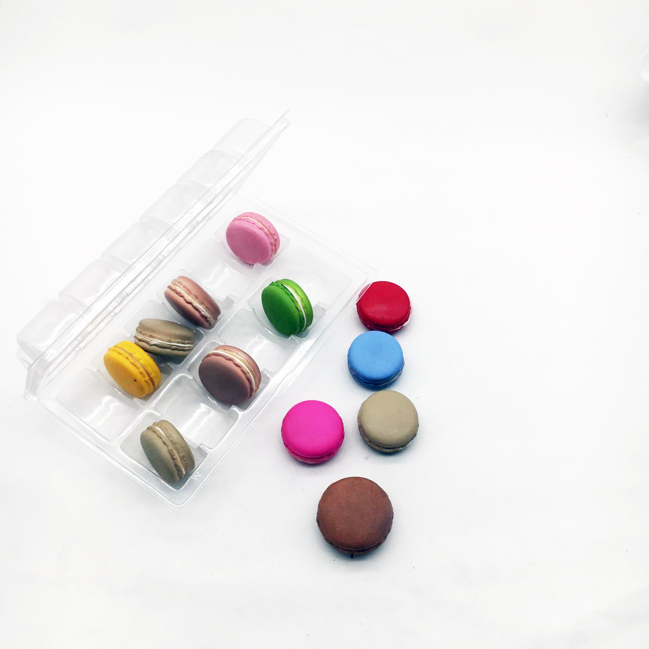 Customized Plastic Clam Shell Packaging Plastic Tray food grade