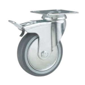 Roues à roulettes industrielles médicales en nylon, noyau en PP, roulements simples/à billes, capacité de charge 45kg-150kg, vente en gros fabricant, prix compétitif - Product Image 3