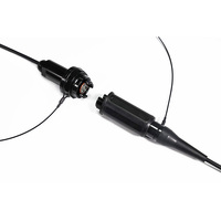 Connecteur Hermaphrodite à Faisceau Étendu pour Fibre Optique à 2/4/6 Cœurs, Utilisation sur Site, Prise et Douille HXB11 HXB13 HXB15