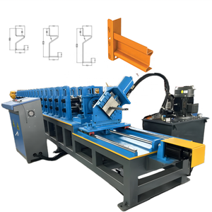 1.0mm-2.5mm entrepôt industriel stockage étagère en <span class=keywords><strong>m</strong></span>étal système de support Z <span class=keywords><strong>M</strong></span> faisceau Rivet étagère rouleau formant la Machine - Product Image 1