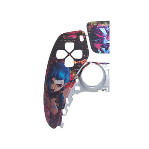Fabricant de dessins animés sur mesure pour PS5 Silver Finish Sublimation Front Shell Touchpad pour PS5 Controller Game Repair Parts - Product Image 6