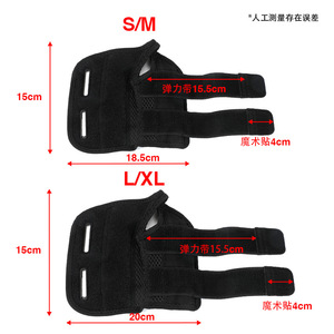 Penjepit tali pergelangan tangan Neoprene olahraga perlindungan tekanan Logo kustom untuk fraktur keseleo dengan dukungan Strip karet yang dapat disesuaikan - Product Image 5