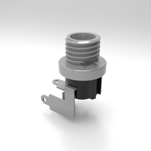 Connecteur XKB DC-025LM-5A-2.0 Prise d'alimentation CC 2,0 mm à monter sur panneau 5A 12V ROHS pour équipement d'alimentation de circuits imprimés - Product Image 3