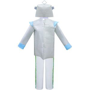 Halloween Trang Phục Chàng Trai Cô Gái Trẻ Em Bạc Phù Hợp Với <span class=keywords><strong>Robot</strong></span> Trang Phục CARR-027 - Product Image 5