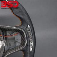 Volant chauffant BSD en fibre de carbone pour Bronco Raptor 4X4 Off Road Modifier voiture personnalisé Brand New Geek Style Real Carbon