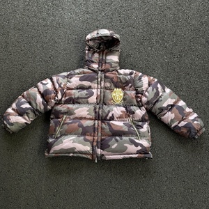 Custom Down Puffer <b>Jacket</b> <b>for</b> <b>Men</b> Hooded Design Winter Wear Oversized Warm Coat Camouflage Bubble Down <b>Jackets</b> - Product Image 1