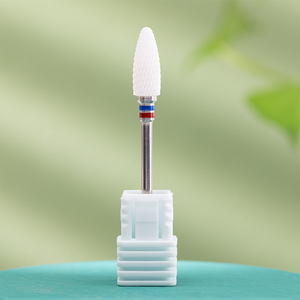 Fraise à ongles en céramique <span class=keywords><strong>de</strong></span> haute qualité, forme <span class=keywords><strong>de</strong></span> barillet, outil <span class=keywords><strong>de</strong></span> manucure, pédicure, nettoyage des cuticules, fraise conique personnalisée 4XC, fraise électrique pour ongles - Product Image 2