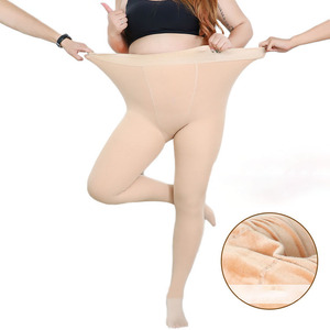 पुरुषों और महिलाओं के शीतकालीन उच्च लोचदार मखमल लेगिंग उच्च वृद्धि कमर मोटी नियमित और गर्म के लिए - Product Image 3