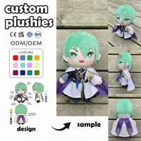 Jouets en peluche personnalisés OEM/ODM, poupées, accessoires de cosplay Baddie Girl, oreillers, transats pour bébé, jouets en peluche doux, jouets en peluche lestés personnalisés
