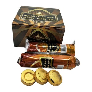 Hongqiang mẫu miễn phí tốt nhất bán 33 Vàng Vòng than Shisha than bánh - Product Image 2