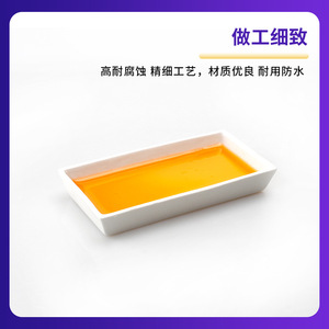 Crisol de Porcelana Rectangular YINYUEBIIO, Recipiente Cerámico Resistente a Altas Temperaturas, Equipo de Calentamiento para Laboratorio - Product Image 4