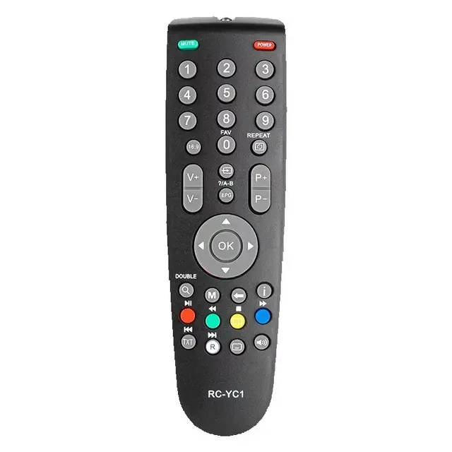 RC-YC1 For Grundig TV Remote Control 22XLE3220BA 32GLX2600 32VLE4300BA 32XLC3220BA 32GLX2500