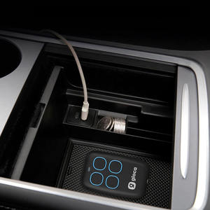 Télécommande d'ouverture de porte de garage Gloca Easy 433 MHz auto-apprenante 4 canaux sans code roulant design minimaliste en plastique - Product Image 6