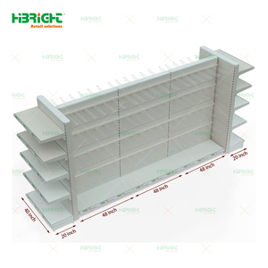 Cost-Effective Modern Durable Hook Display <b>Shelves</b> Heavy Duty Freestanding Display <b>Unit</b> - Product Image 5