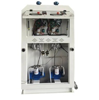 2000l 2 tuyaux Portable Conteneur Carburant Mobile Distributeur Mini Station Service Essence Station De Remplissage Distributeur De Carburant Avec Réservoir