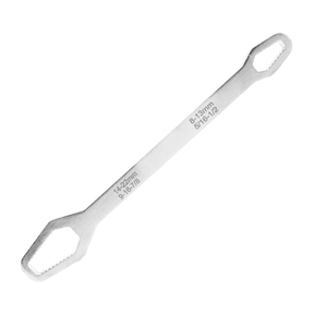 <span class=keywords><strong>Clé</strong></span> <span class=keywords><strong>dynamométrique</strong></span> universelle multifonctionnelle réglable de 8 à 22mm à double tête Outils à main de conception de prune <span class=keywords><strong>auto</strong></span>-serrante Utilisation polyvalente - Product Image 6