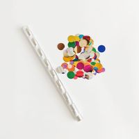Canons à confettis écologiques pour fêtes, anniversaires, Noël, révélations de sexe et autres célébrations