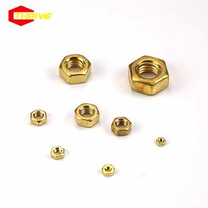 China Custom Lock <strong>Nuts</strong> Head Hex <strong>Self</strong> Nylon Insert Lock <strong>Nut</strong> M1.2 M1.4 M1.6 M2 Nylon Jam Brass Micro <strong>Nut</strong> - Product Image 1