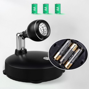 Đa chức năng <span class=keywords><strong>LED</strong></span> <span class=keywords><strong>mini</strong></span> không dây Spotlight Battery Powered RGB ánh sáng tại chỗ với điều khiển từ xa cho hiển thị quần hình ảnh chiếu sáng - Product Image 4