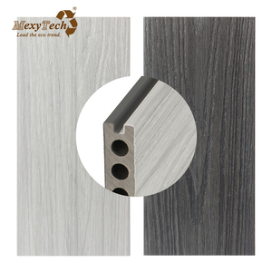 Tấm Sân Thượng Rỗng Hai Màu Không Có Lớp Phủ <span class=keywords><strong>Wpc</strong></span> - Product Image 1