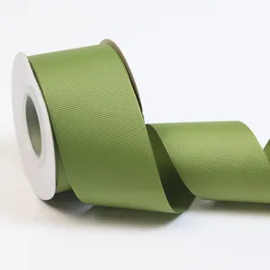 Polyester Grosgrain Ribbon Polyester Grosgrain Gross Grain Ribbon Factory Wholesale Custom 100yards Per Roll 196 Colors RIBBONS Custom Printed Logo