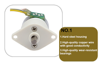 Motor Stepper DC Torsi Tinggi 15mm Tanpa Sikat 2 Fasa 5V 6V 12V Motor Gear Mikro Stepping dari Semua Seri
