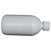 Bouteille en HDPE de 500 ml pour médicaments liquides oraux, sirop contre la toux |   Usine GMP, conteneur de grande capacité de haute qualité |    Couleur et logo personnalisés