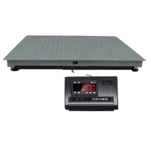 <span class=keywords><strong>1</strong></span>.5X1.5m YS1515 (Zemic H8C 로드 셀 포함) A12 인디케이터마일드 스틸 디지털 바닥 스케일 체커 플레이트 (5m 실드 케이블 포함) - Product Image 1