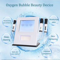 Appareil de massage facial portable à bulles de CO2, machine d'oxygénation pour le raffermissement de la peau, super appareil facial 3 en 1