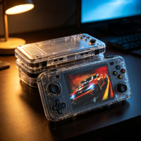 Console de jeu vidéo portable rétro avec écran IPS de 4,0 pouces, système Linux, lecteur vidéo de poche R36H, 64 Go/128 Go de jeux