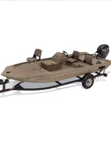 <span class=keywords><strong>Bateau</strong></span> en aluminium soudé <span class=keywords><strong>de</strong></span> loisir avec moteur hors-bord, 18 <span class=keywords><strong>pieds</strong></span>, modèle durable pour la pêche et le canoë, 003 - Product Image 2