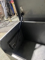 Boîte à outils de chantier en acier robuste OEM personnalisée, étui de qualité supérieure avec finition enduite de poudre imperméable et antichoc pour le rangement des outils