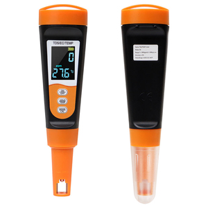Testeur de qualité de l'eau 3 en 1 TDS EC TEMP, stylo de test de qualité de l'eau, détecteur de <span class=keywords><strong>pH</strong></span> étanche IP67 pour piscine - Product Image 1