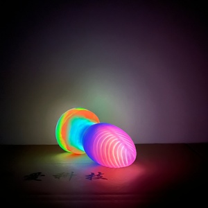 YOCY Newest Luminous Penis Ancient Mythical Beast Desert Armadillo Sex Toy Masturbation Luminous <b>Dildo</b> Gorgeous Multi-color - Product Image 5