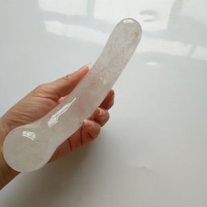 Massaggiatore per il corpo in cristallo di quarzo trasparente con pietra preziosa 7 pollici G - Product Image 2