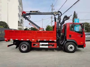 รถบรรทุกขนส่งไม้ขนาดใหญ่ 10 เมตร พร้อมเครนไฮดรอลิก ยี่ห้อ Yuchai เครื่องยนต์ 4x4 สำหรับงานตัดไม้และขนส่งไม้ - Product Image 4