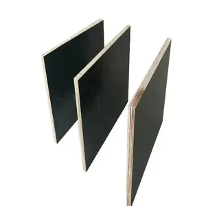 Оптом опалубка по Заводской Цене черная пленка с облицовкой коммерческое строительство березовый ламинат, фанерный лист 4x8 для строительства