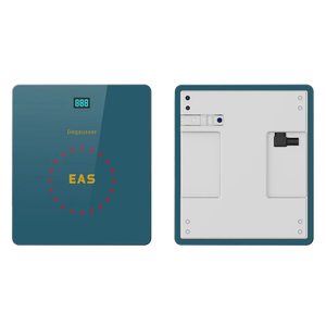 เครื่องปลดล็อคป้ายอิเล็กทรอนิกส์แบบนุ่ม EAS AM 58kHz สำหรับร้านค้าปลีกเสื้อผ้า แผงกระจกขนาด 23x20 ซม. 220V ผลิตตามสั่งจากโรงงาน - Product Image 1
