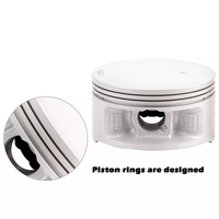 Kit de segments de piston 102mm pour Yamaha Rhino Raptor Grizzly 660 YFM660R YFM660F 01-08
