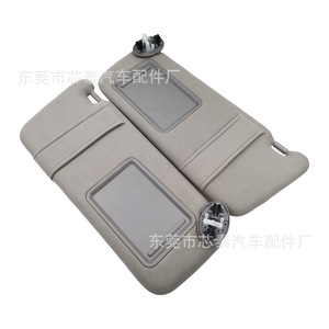 ที่บังแดดในรถยนต์ซินไทสำหรับโตโยต้า คัมรี่ 2007-2013 พร้อมกระจกแต่งหน้าแบบพับเก็บได้ - Product Image 3