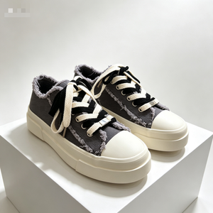 Chaussures décontractées tendance en toile pour hommes <span class=keywords><strong>All</strong></span> Stars, respirantes, à lacets, avec doublure en mesh et semelle extérieure en caoutchouc, pour toutes les saisons, travail et marche - Product Image 4